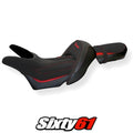 Yamaha V-Max 1700 2008-2015 2016 2017 Seat Cover Tappezzeria Velvet Red Black