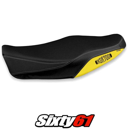Yamaha Xsr 700 2016 2017 2018 2019 2020 Seat Cover Tappezzeria Yellow White