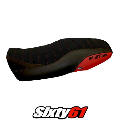 Yamaha Xsr 900 2016 2017 2018 2019 2020 2021 Seat Cover Tappezzeria Red Black
