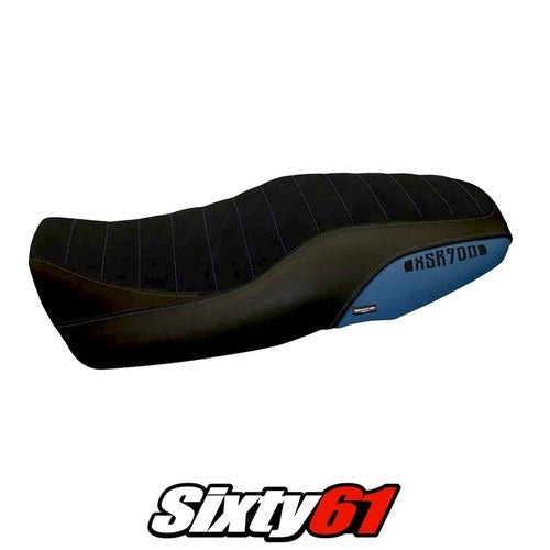 Yamaha Xsr 900 2016-2018 2019 2020 2021 Seat Cover Tappezzeria Comfort Blue