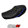 Yamaha Xsr 900 2022 2023 2024 2025 Seat Cover Tappezzeria Blue Black