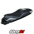 Honda Adv 350 2022-2024 2025 Seat Cover Tappezzeria Silver Black