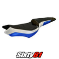 Honda CB1000R 2008-2014 2015 2016 2017 Seat Cover Tappezzeria Comfort White Blue