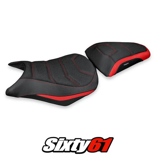 Honda CB500F 2012 2013 2014 2015 Seat Cover Tappezzeria Ultragrip Red Black