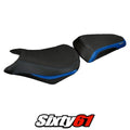 Honda CB500F 2012 2013 2014 2015 Seat Cover Tappezzeria Blue Black