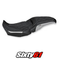 Honda CB650R 2019 2020 2021 2022 2023 Seat Cover Tappezzeria Silver Diamond