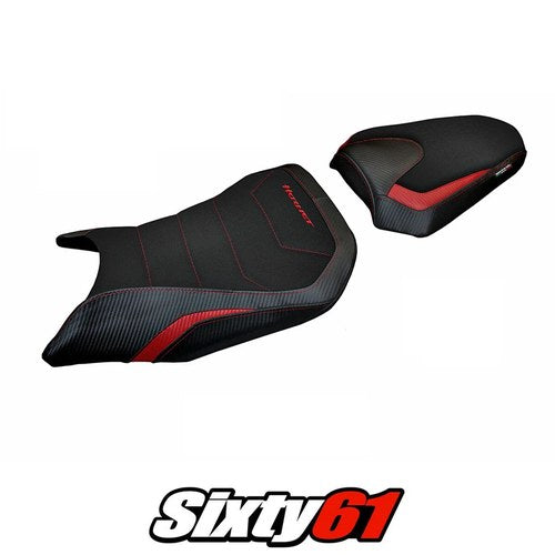 Honda CB750 Hornet 2023-2025 2026 Seat Cover Tappezzeria Comfort Red Black
