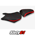 Honda CBR500R 2012 2013 2014 2015 2016 Seat Cover Tappezzeria Comfort Red Black