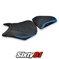 Honda CBR500R 2012 2013 2014 2015 2016 Seat Cover Tappezzeria Ultragrip Blue