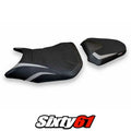 Honda CBR500R 2017-2022 2023 2024 2025 Seat Cover Tappezzeria Ultragrip Silver