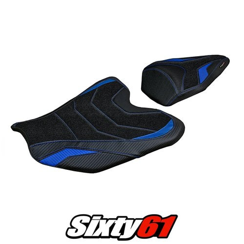 Honda CBR1000RR-R Fireblade 2020-2024 2025 Seat Cover Tappezzeria Ultragrip Blue