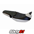 Honda NC700X 2012 2013 Seat Cover Tappezzeria Comfort White Black