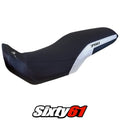 Honda Transalp XL 750 2023-2025 Seat Cover Tappezzeria Ultragrip White Black