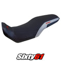 Honda Transalp XL 750 2023-2025 Seat Cover Tappezzeria Ultragrip Silver Black
