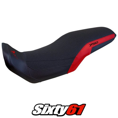 Honda Transalp XL 750 2023-2024 2025 Seat Cover Tappezzeria Ultragrip Red Black