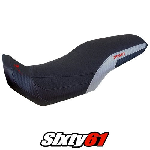 Honda Transalp XL 750 2023-2025 Seat Cover Tappezzeria Comfort Ultragrip Silver