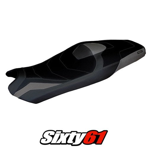 Honda X-ADV 750 2021 2022 2023 2024 Seat Cover Tappezzeria Comfort Grey Black
