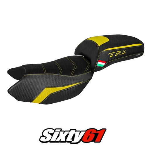 Benelli Trk 502 2017-2023 2024 2025 2026 Seat Cover Tappezzeria Ultragrip Yellow