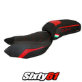 Benelli Trk 502 2017-2022 2023 2024 2025 2026 Seat Cover Tappezzeria Comfort Red