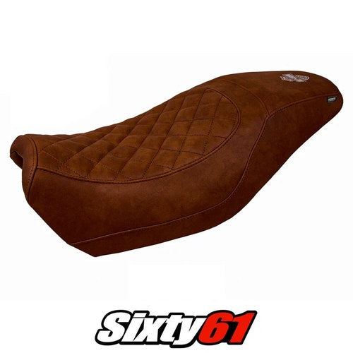 Harley Davidson Street 500 750 2016-2021 Seat Cover Tappezzeria Comfort Dk Brown