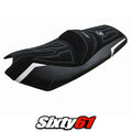 Kymco AK 550 2017-2020 2021 2022 2023 2024 Seat Cover Tappezzeria Comfort Silver