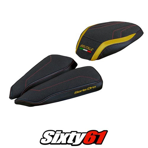 MV Agusta Brutale 1000RR 2020-2025 2026 Seat Cover Tappezzeria Ultragrip Gold