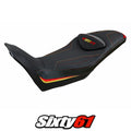 Moto Guzzi V85 TT 2019-2023 2024 2025 Seat Cover Tappezzeria Comfort Red Gold