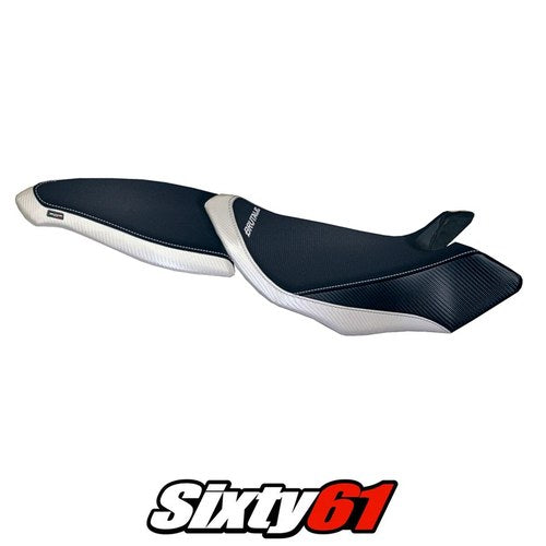 MV Agusta Brutale 750 910 989 2004-2009 2010 2011 Seat Cover Tappezzeria White
