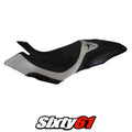 MV Agusta Dragster 800 2014 2015 2016 2017 2018 Seat Cover Tappezzeria Silver