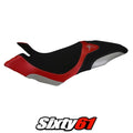 MV Agusta Dragster 800 2014-2016 2017 2018 Seat Cover Tappezzeria Red Silver