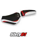 MV Agusta F3 2012-2020 2021 2022 2023 2024 2025 Seat Cover Tappezzeria White Red