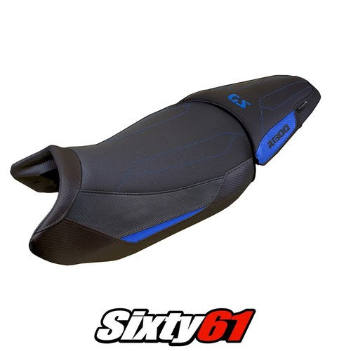 BMW R1300GS 2023-2025 2026 Standard Seat Cover Tappezzeria Comfort Blue Black