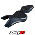 Suzuki Gsx 8S-8R 2023 2024 2025 Seat Cover Tappezzeria Comfort Silver Black