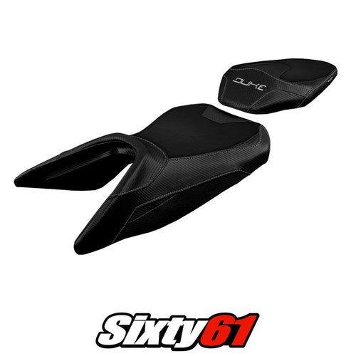 KTM 125 Duke 2017-2020 2021 2022 2023 2024 2025 Seat Cover Tappezzeria Black