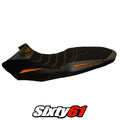 KTM 1290 Super Adventure R 2017-2020 Seat Cover Tappezzeria Comfort Orange Black