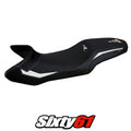 KTM 1290 Super Adventure R 2021-2023 2024 Seat Cover Tappezzeria White Black