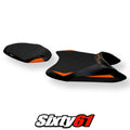 KTM 790 Duke 2018-2023 2024 2025 Seat Cover Tappezzeria Comfort Orange Black