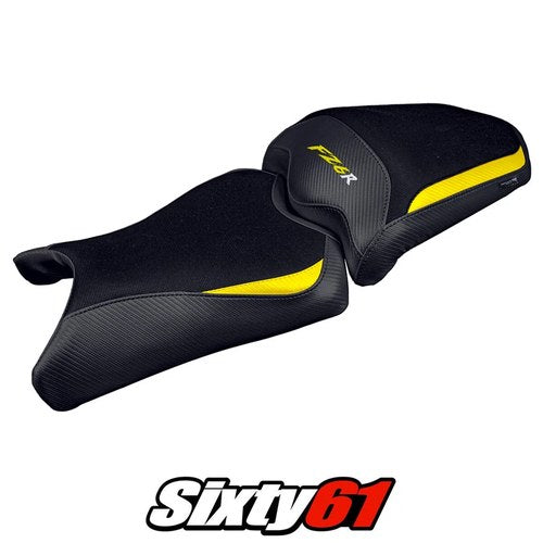Yamaha FZ6R 2009-2012 2013 2014 2015 2016 2017 Seat Cover Tappezzeria Yellow