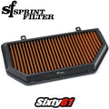 Sprint Air Filter P08 Suzuki Gsxr 1000 2017-2021 2022 2023 2024 2025 GSXR1000