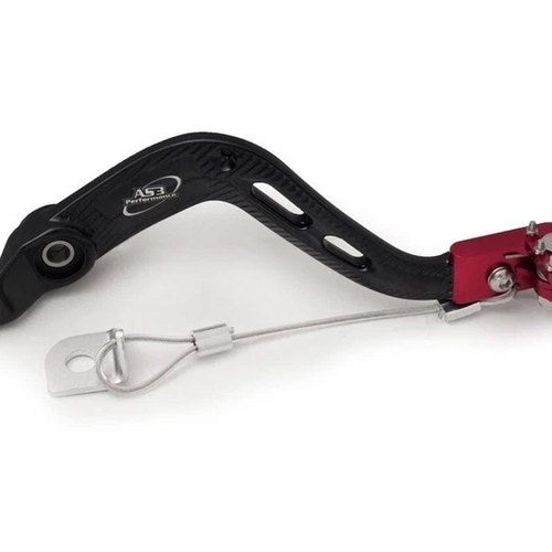 AS3 Rear Brake Lever Pedal for Beta 125 RR 4T LC Enduro 17-23 Motard 13-23
