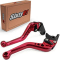 Gsxr 750 Red Levers Brake Clutch 2006- 2018 2019 2020 2021 Suzuki Adjustable