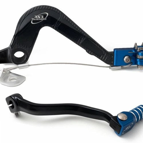 AS3 Rear Brake Pedal Gear Lever for Kawasaki KX 85 100 2001-2025