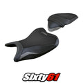 Kawasaki Z250 2019 2020 Seat Cover Tappezzeria Comfort Grey Black
