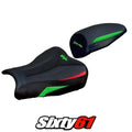 Kawasaki ZX4R 2023 2024 2025 Seat Cover Tappezzeria Ultragrip Green Red Black