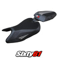 Aprilia RS 457 2023 2024 2025 2026 Seat Cover Tappezzeria Grey Black