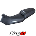 Moto Guzzi Stelvio 1000 2024 2025 Seat Cover Tappezzeria Silver Black