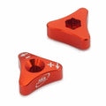 AS3 Fork Adjusters Orange for KTM 125-450 SX Sxf 06-19 125-530 Exc-F 07-19