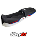 BMW R1300GS Adventure 2024-2026 Seat Cover Tappezzeria Ultragrip White Red Blue