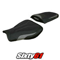 Honda Cbr 600 RR 2007-2024 2025 2026 Seat Cover Tappezzeria Ultragrip Grey Black