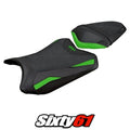 Kawasaki Ninja 300 2013-2015 2016 2017 Seat Cover Tappezzeria Ultragrip Green